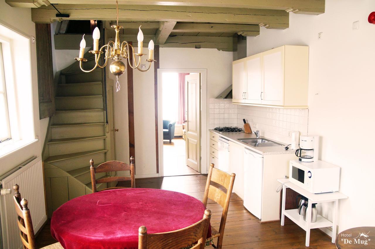 Cafe Restaurant Hotel De Mug Middelburg Zewnętrze zdjęcie