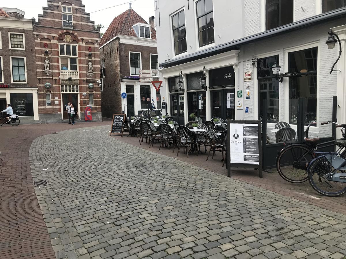 Cafe Restaurant Hotel De Mug Middelburg Zewnętrze zdjęcie