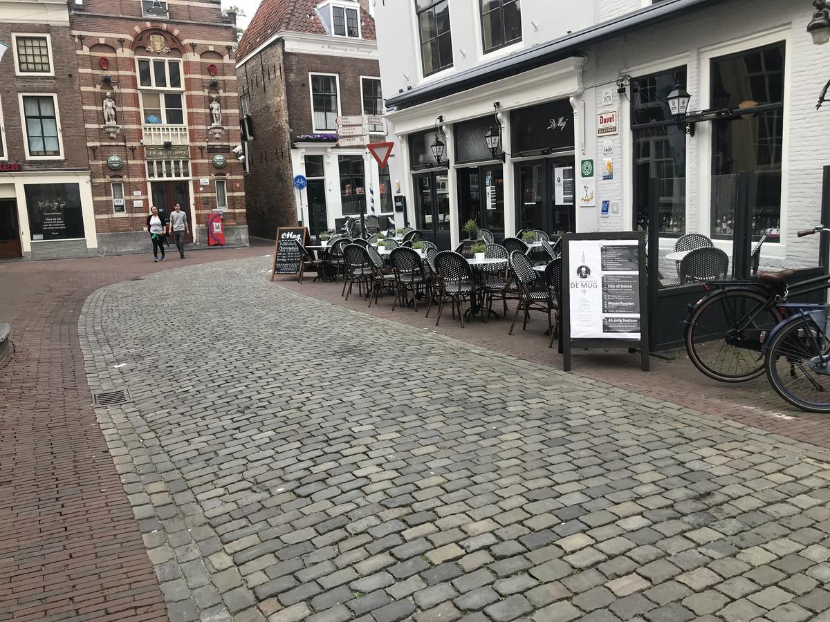 Cafe Restaurant Hotel De Mug Middelburg Zewnętrze zdjęcie